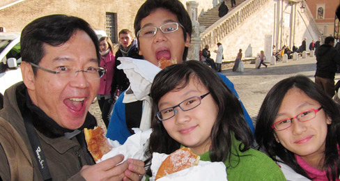 So many reasons to visit Italy - enjoying a ciambella in Rome So many reasons to visit Italy - enjoying a ciambella in Rome