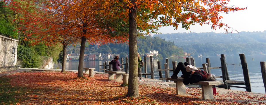Sometime the only thing you can do amid such overwhelming scenery is to relax and absorb it all. Isola San Giulio