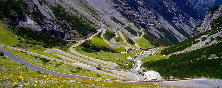 There are some places you simply can't take a train to... Stelvio