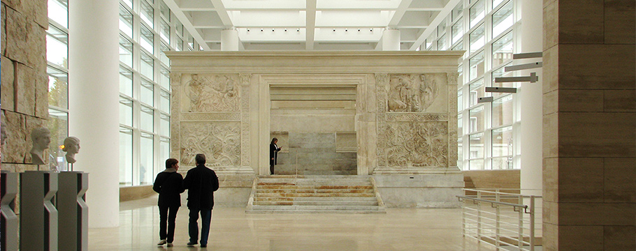 Hidden in plain sight along the Tiber - the Ara Pacis Augustae Ara Pacis Augustae