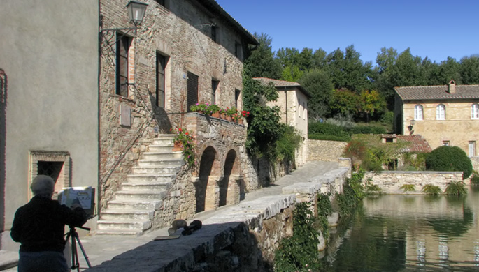 Magical picture-perfect villages Bagno Vignoni