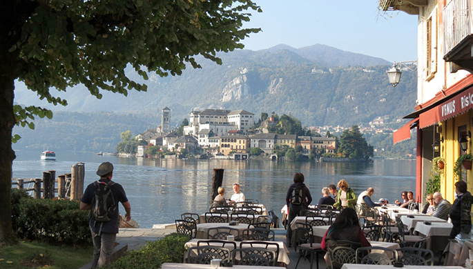 Scenery that could come straight out of a fairy tale Orta San Giulio