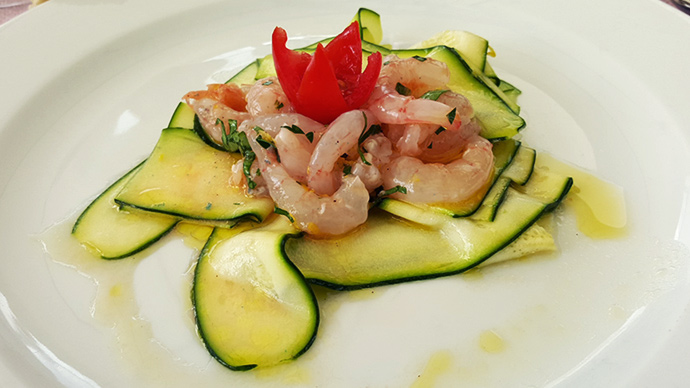 Shrimp and Zucchini