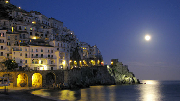 Amalfi by night