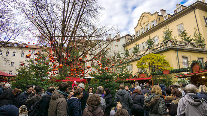 Christmas markets and local shops Bolzano Christmas market