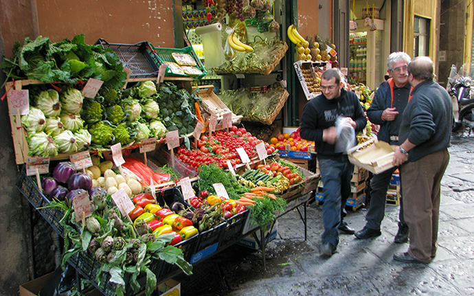 Naples market