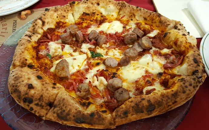 Where else but Naples for REAL pizza? Pizza